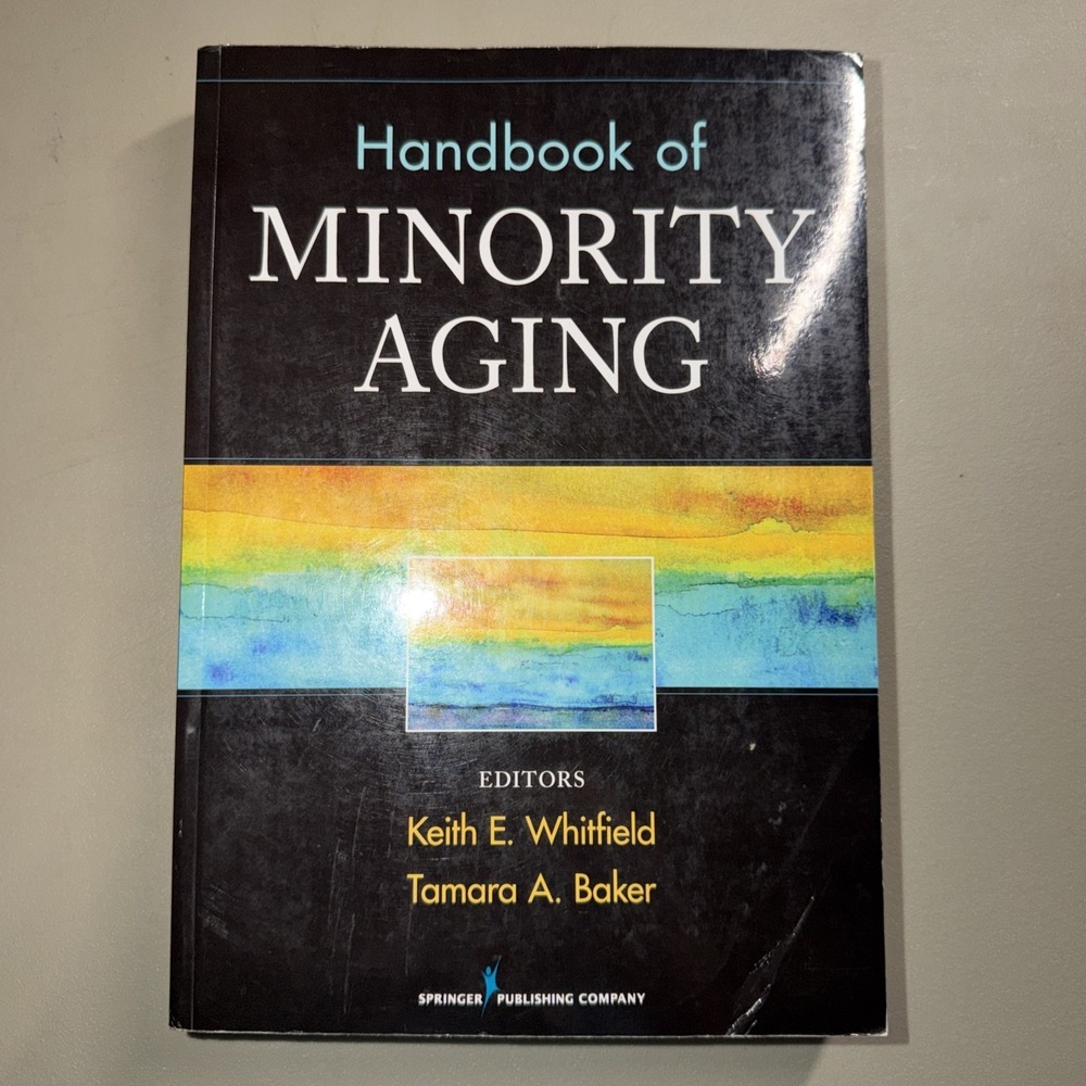 Handbook of Minority Aging Paperback Softback Book Used